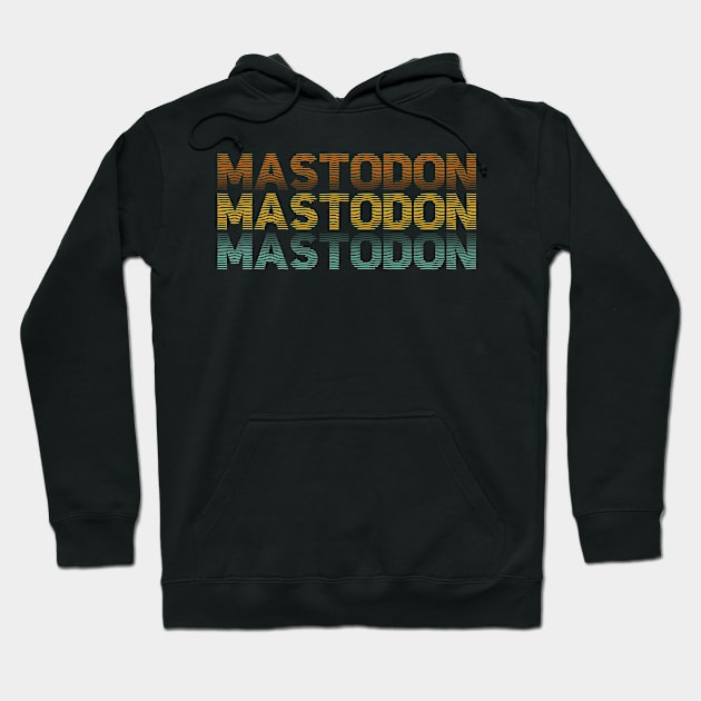 Distressed Vintage - Mastodon Hoodie by SIJI.MAREM